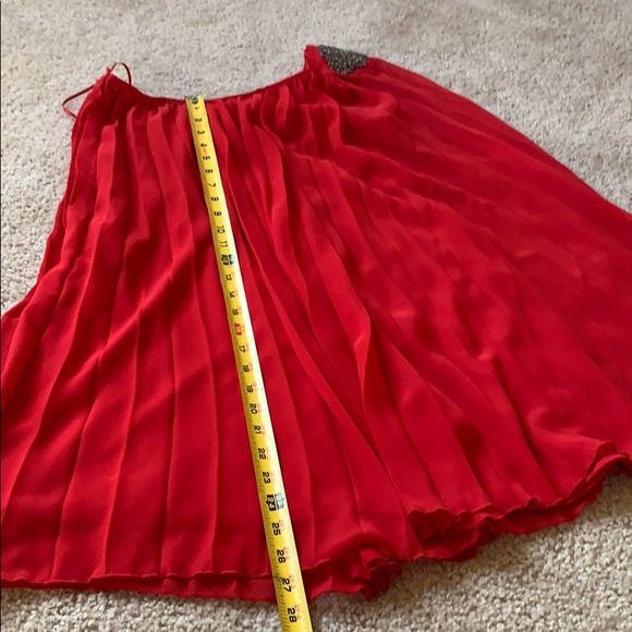 Jackie O red dress one shoulder size S - Picture 11 of 16